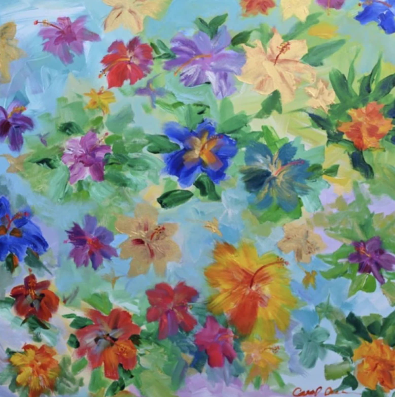 Hummingbird Bliss by Carol Calicchio
